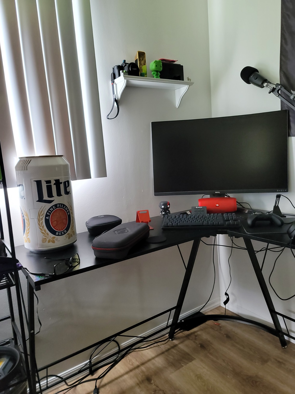 Miller Lite mini fridge customer photo 4